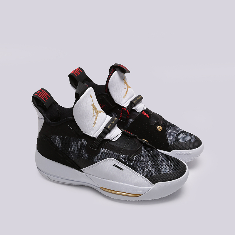 мужские черные баскетбольные кроссовки Jordan 33 AQ8830-016 - цена, описание, фото 2